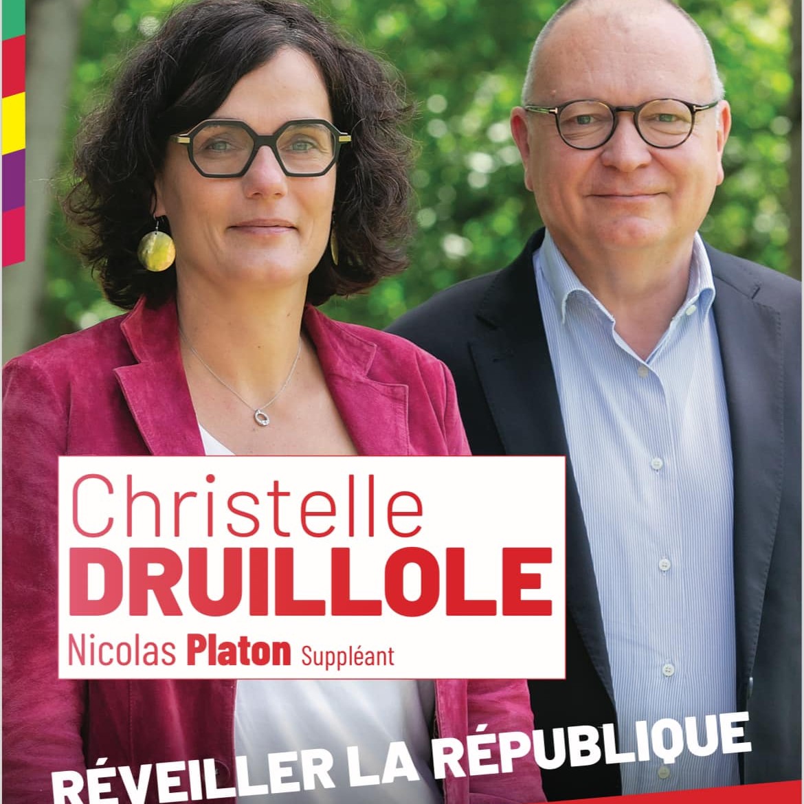 Christelle DRUILLOLE candidate pour le Nouveau Front Populaire, 3ème circonscription de la Dordogne, Élections législatives 2024