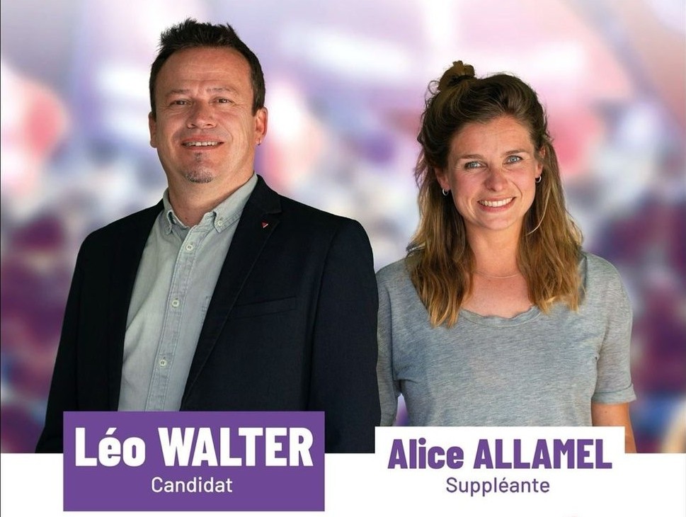 Léo WALTER candidat pour le Nouveau Front Populaire, 2ème circonscription des Alpes-de-Haute-Provence, Élections législatives 2024