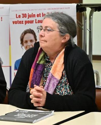 Marie-Claude MONCELON, suppléante le Nouveau Front Populaire le 30 juin