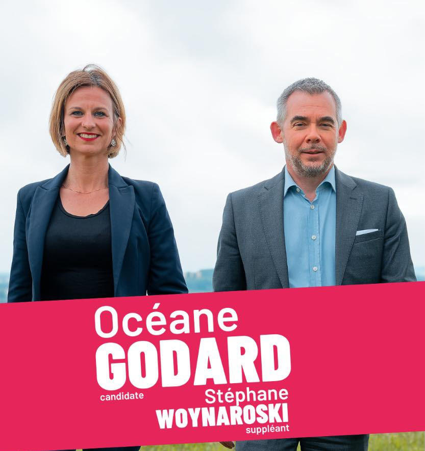 Océane GODARD candidate pour le Nouveau Front Populaire, 1ère circonscription de la Côte-d'Or, Élections législatives 2024