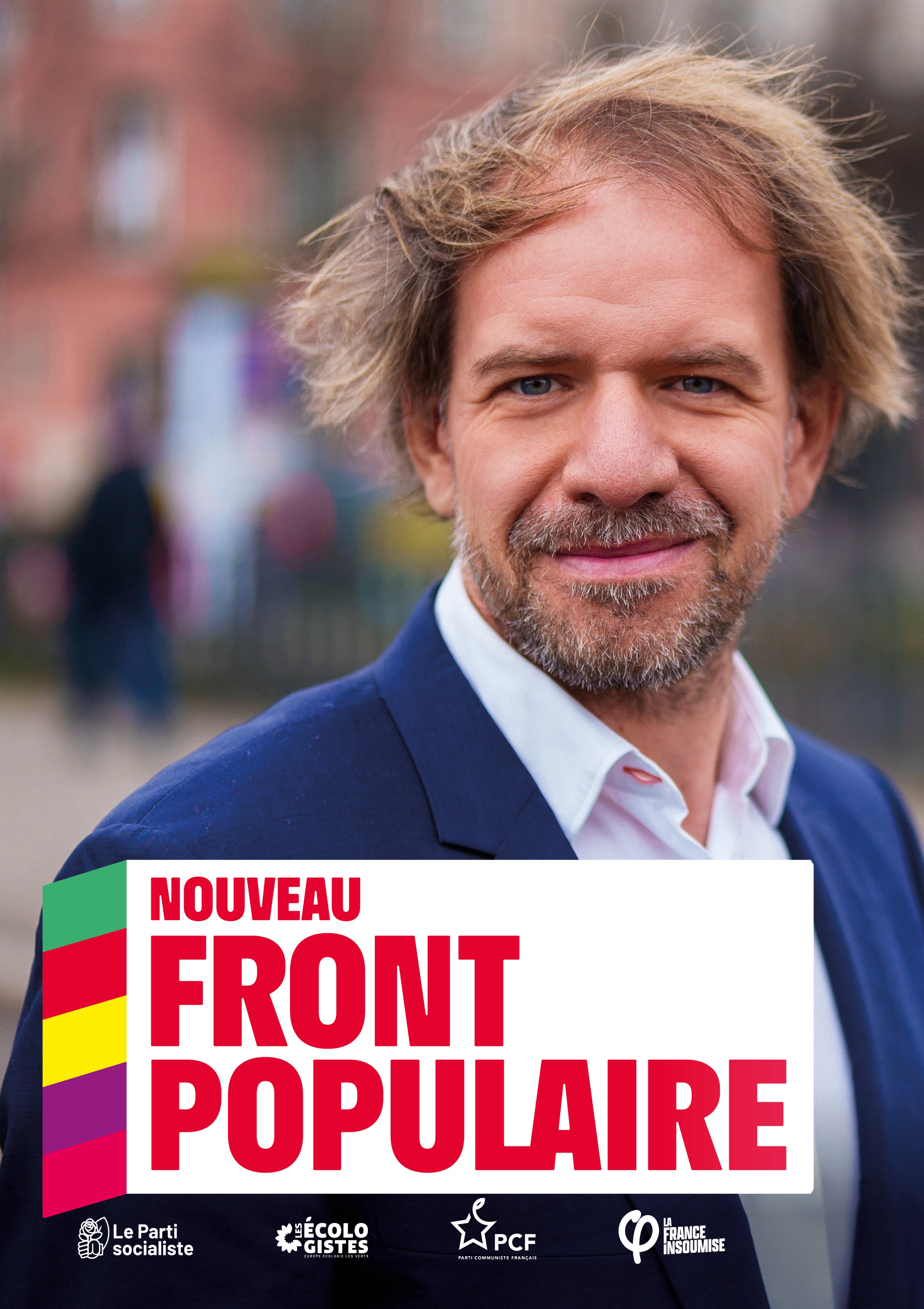 Thierry SOTHER candidat pour le Nouveau Front Populaire, 3ème circonscription du Bas-Rhin